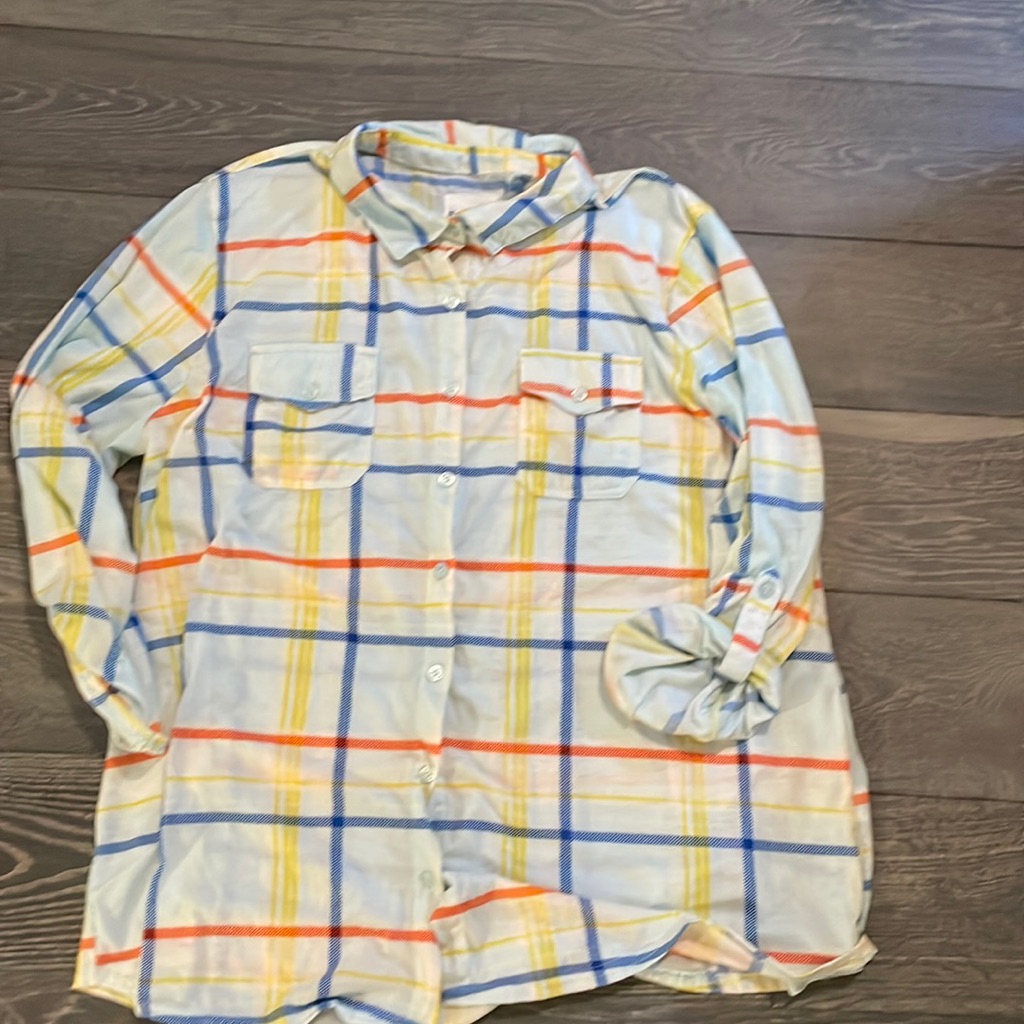 Soft Plaid Button Down